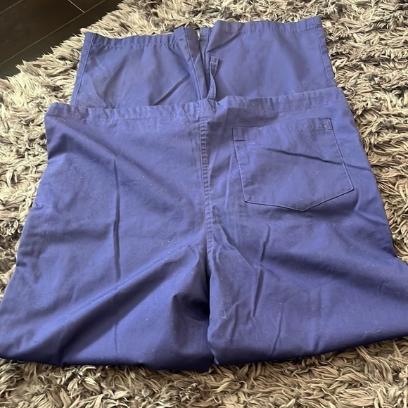 Unisex Drawstring Scrub Pant size small purple scrubs unisex. - Picture 3 of 3